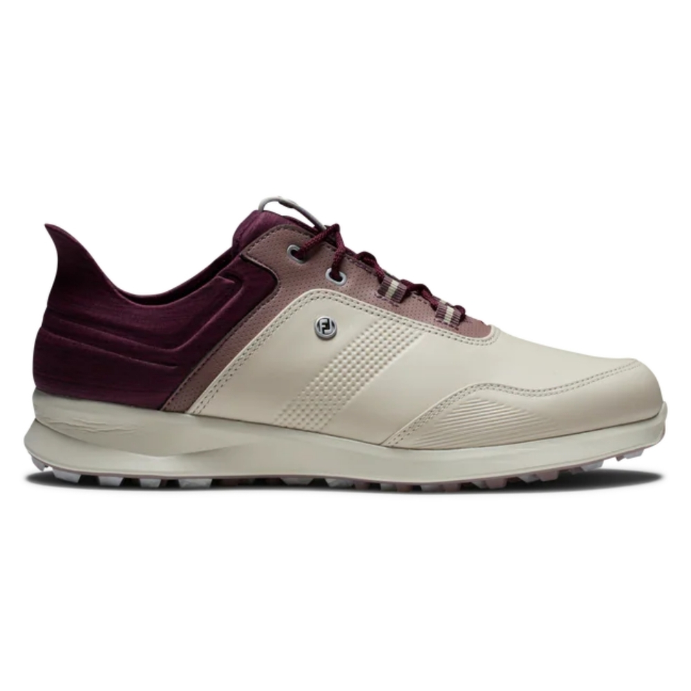 FootJoy Stratos Golf Shoes Vanilla Merlot Size 9